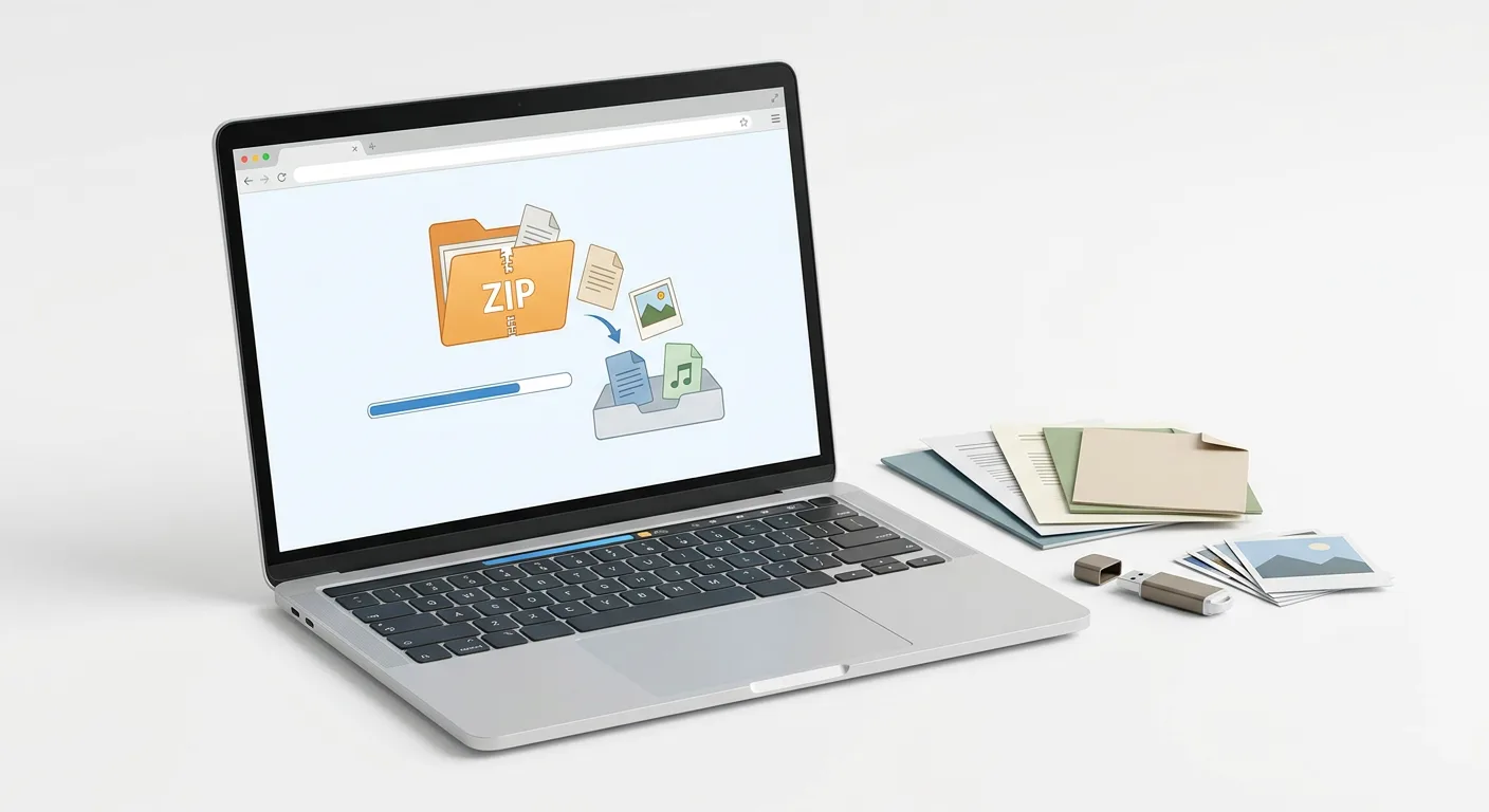 Распаковка ZIP-архива онлайн