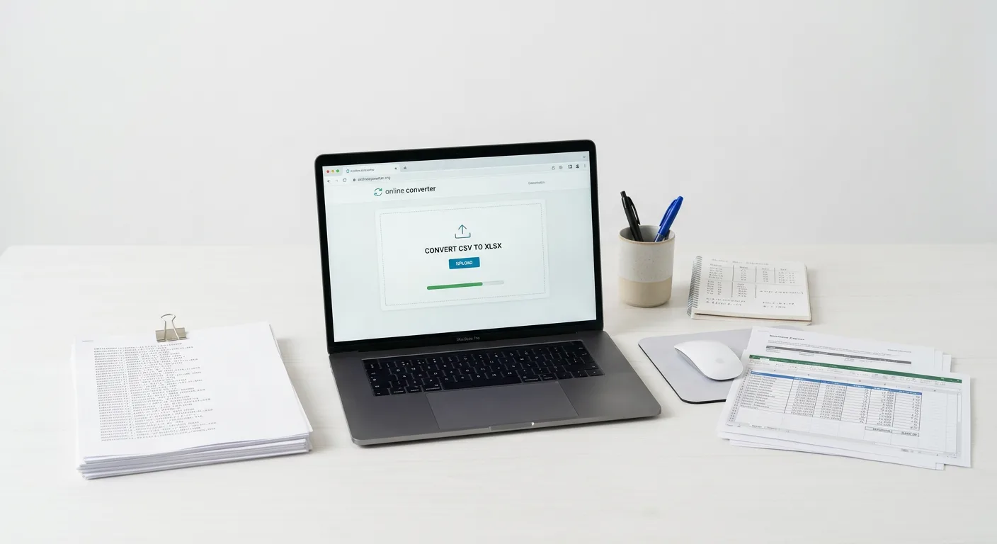 Конвертер CSV в XLSX онлайн