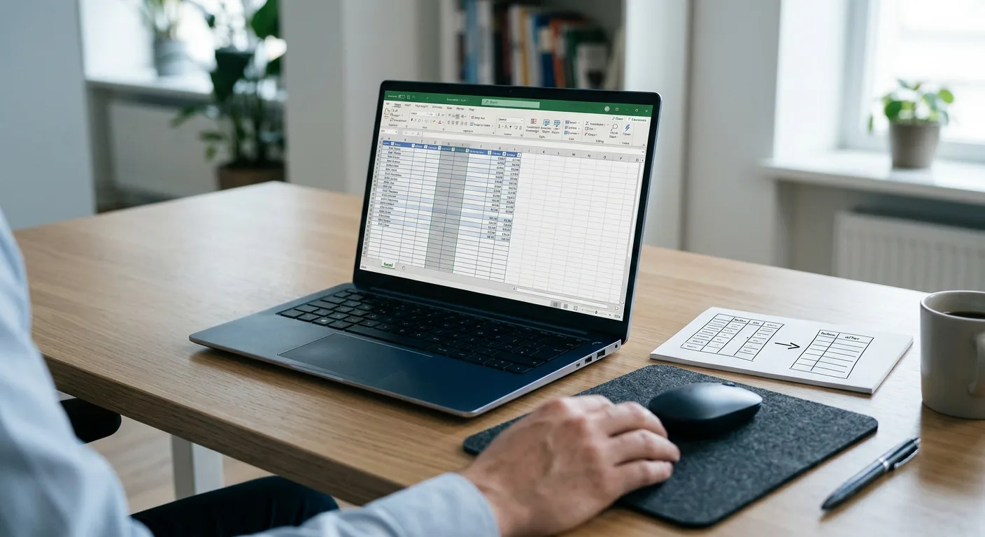 Удаление пустых столбцов из Excel-файла онлайн
