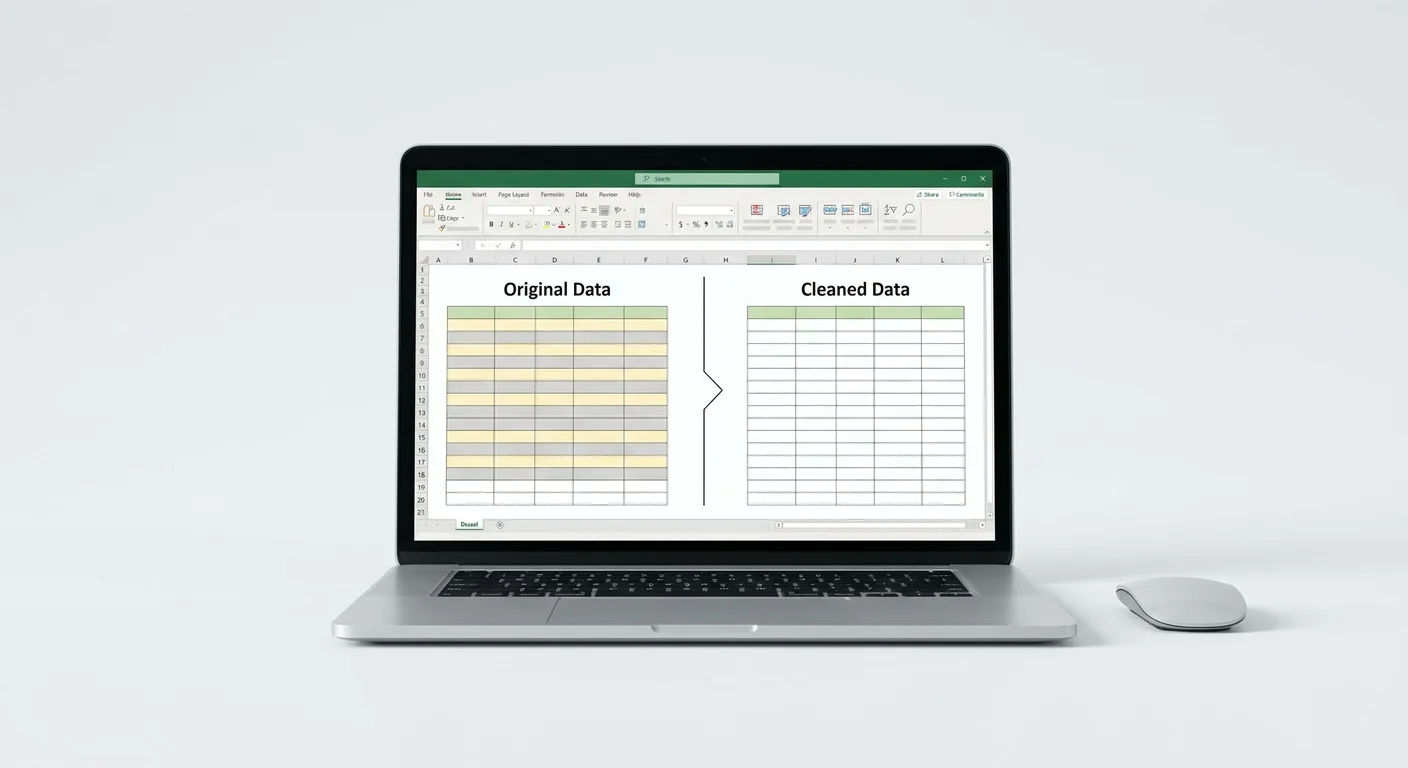 Удаление дубликатов строк из Excel-файла онлайн