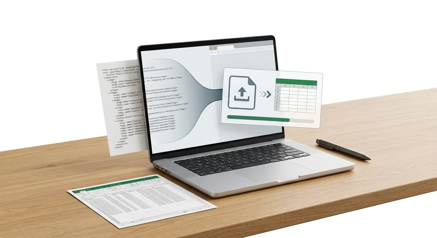 Конвертер XML в XLSX