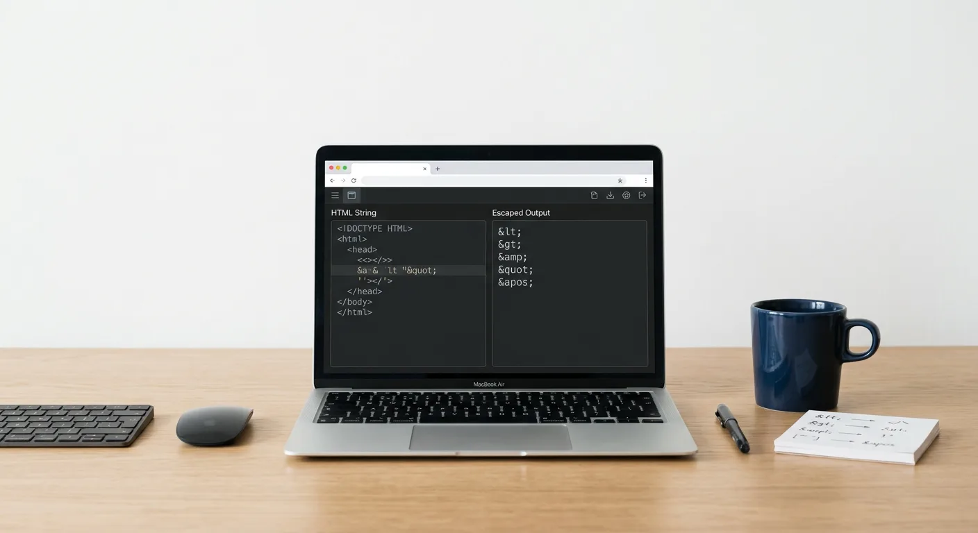 HTML Escape и экранирование HTML