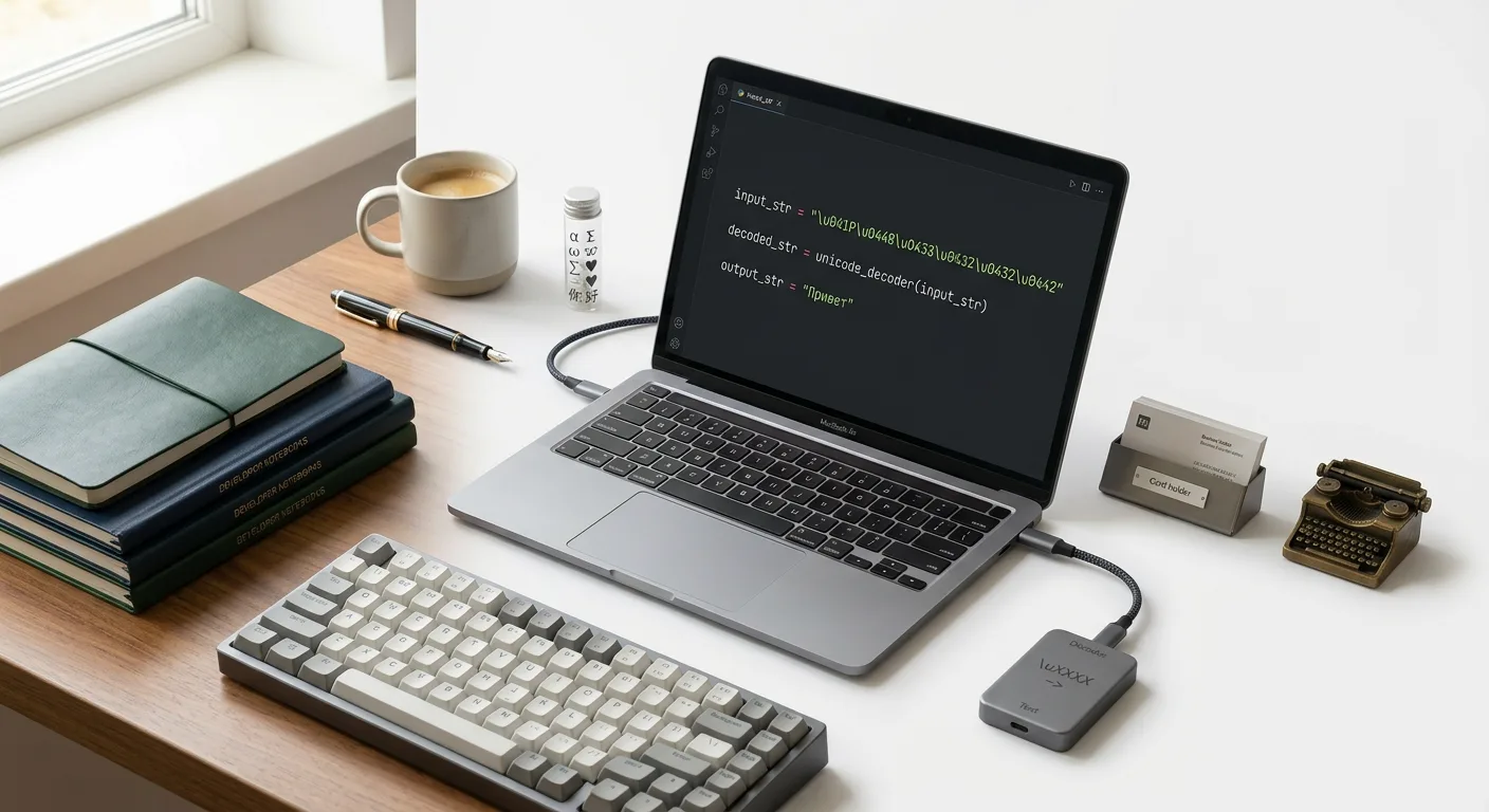 Декодировщик Unicode Escape