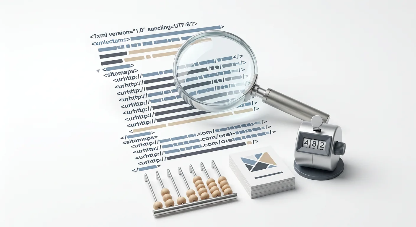 Подсчёт URL в sitemap.xml