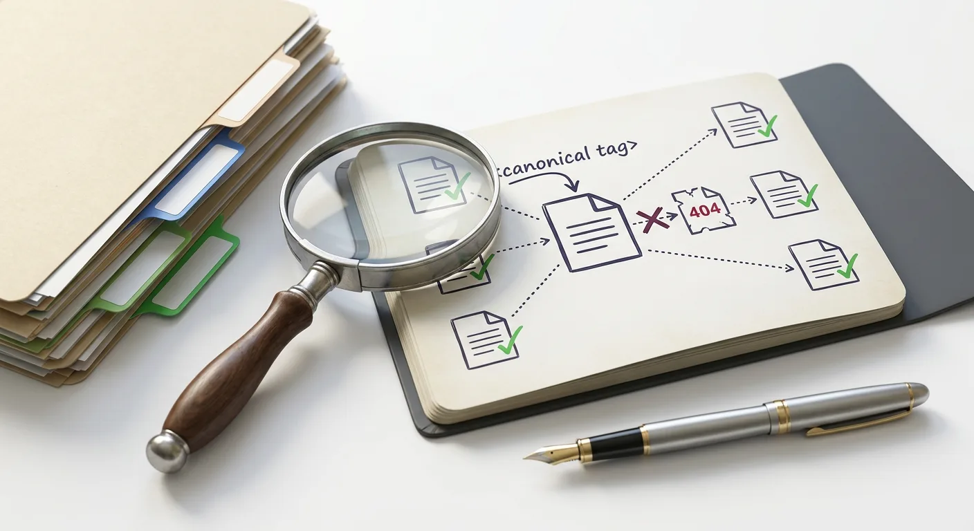 Поиск canonical на страницы с HTTP 404