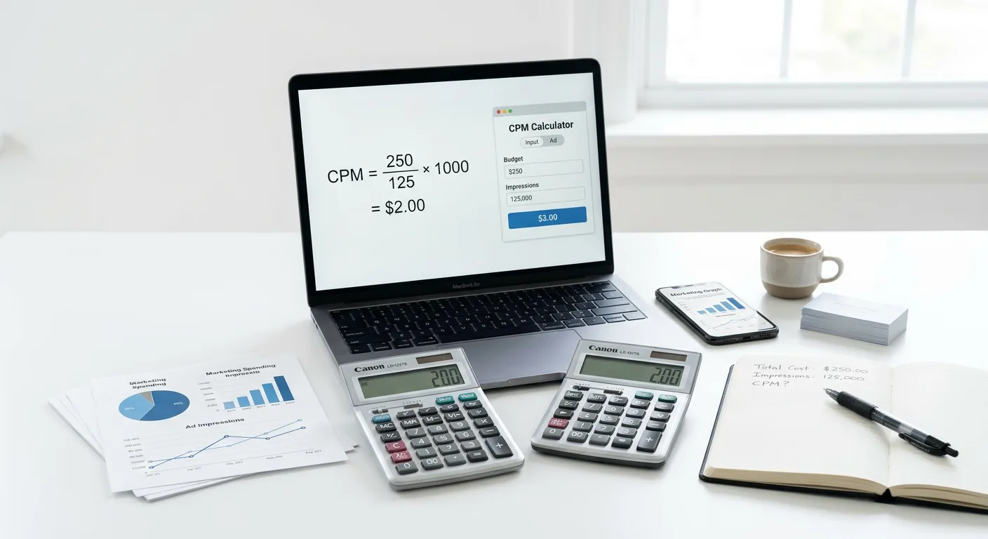 Расчёт CPM рекламы