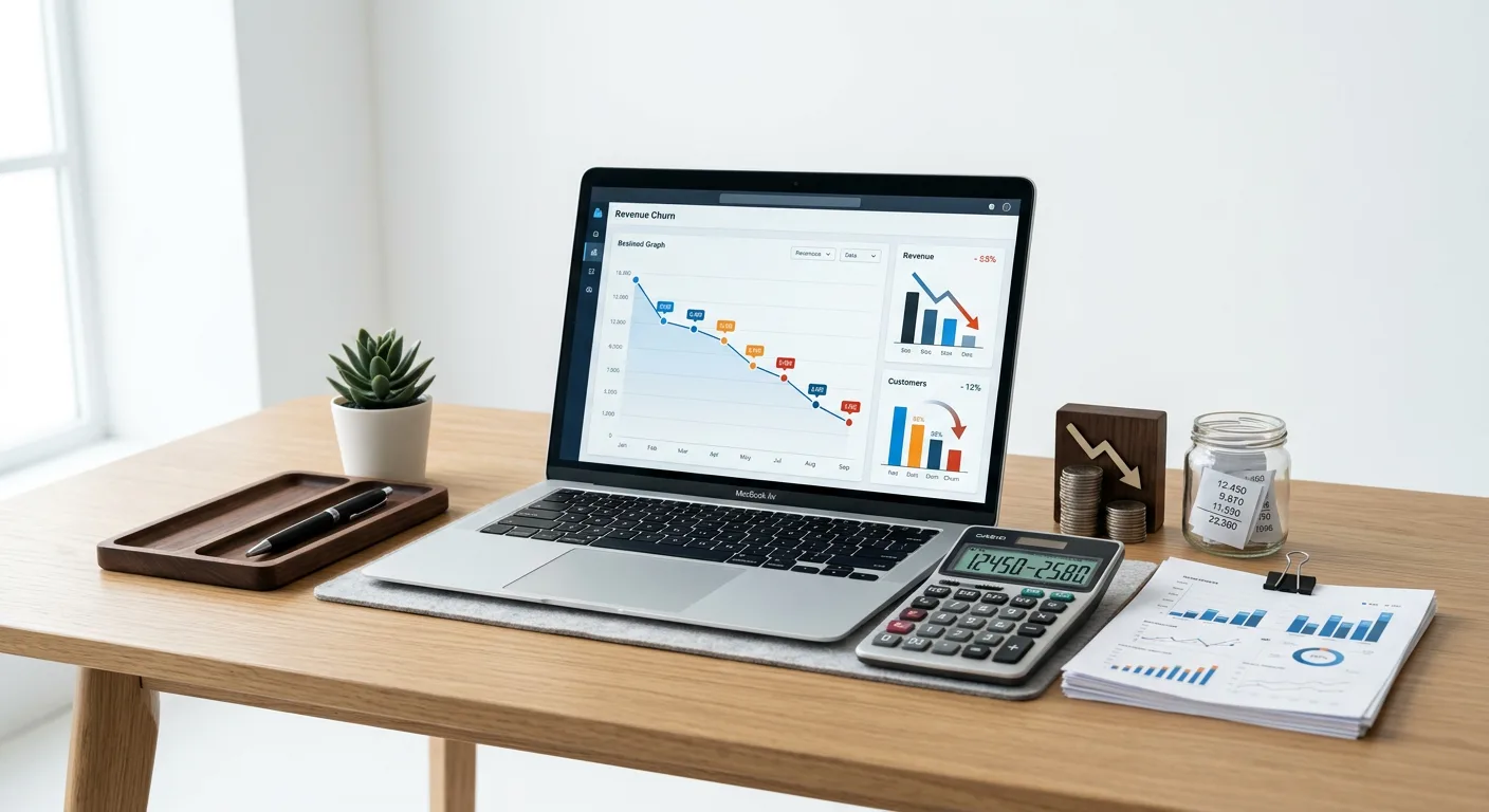 Расчёт Revenue Churn