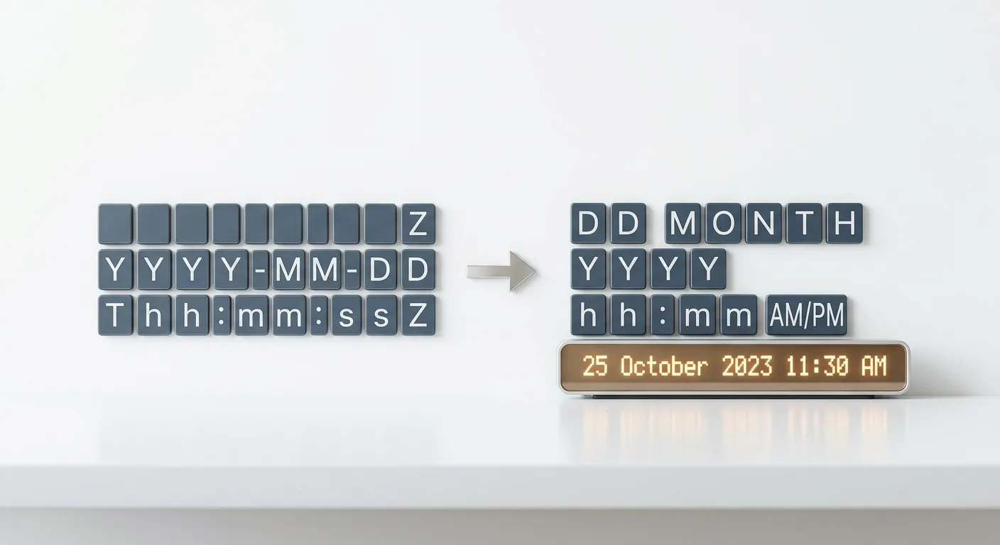 Конвертер ISO 8601 в дату